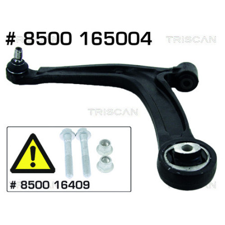 TRISCAN 8500 165004 Rameno zavesenia kolies pre