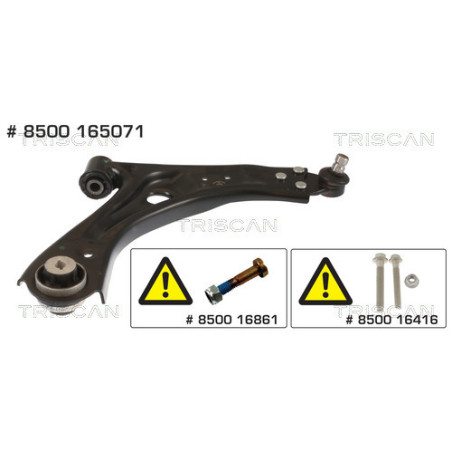 TRISCAN 8500 165071 Braccio oscillante per