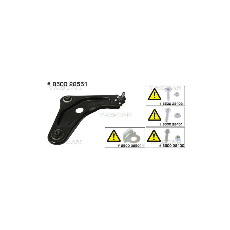 TRISCAN 8500 28551 Rameno zavesenia kolies pre