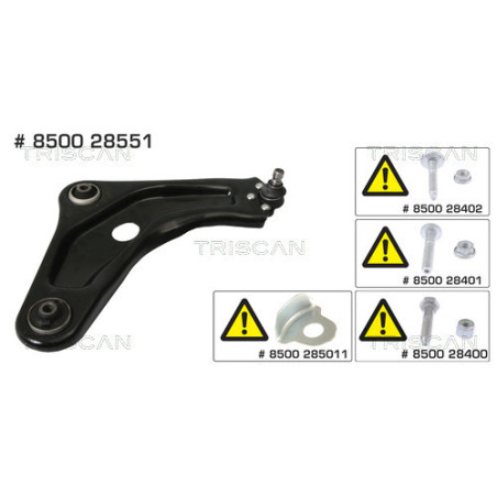 TRISCAN 8500 28551 Barra oscilante para