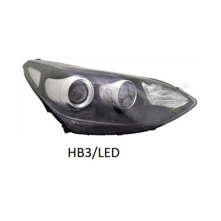 Faro Fanale Anteriore Destra per KIA Sportage IV - TYC 20-15819-06-2