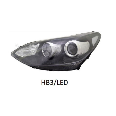 Feu Phare avant Gauche pour KIA Sportage IV - TYC 20-15820-06-2