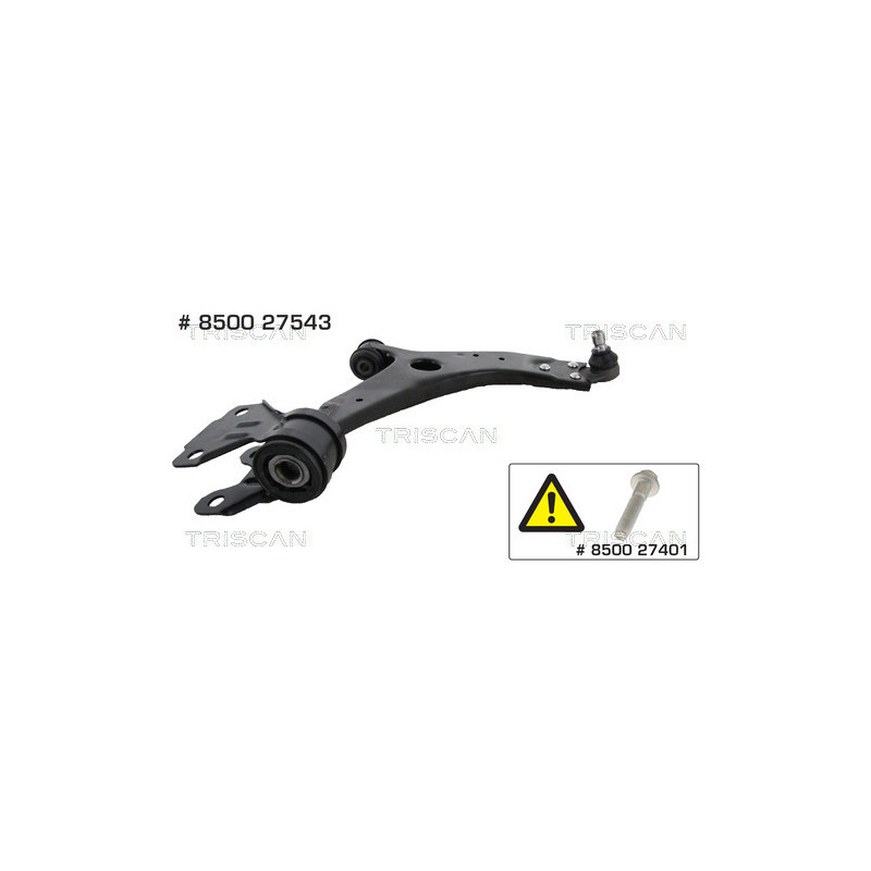 TRISCAN 8500 27543 Řídicí páka pro