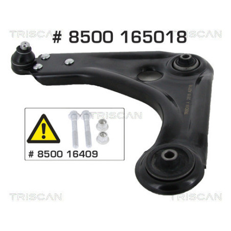 TRISCAN 8500 165018 Řídicí páka pro