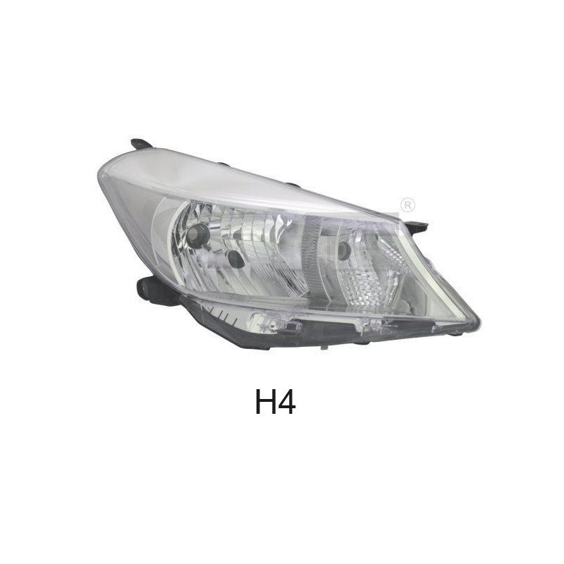 Faro Delantero Derecho para Toyota Yaris III Hatchback (2010-2014) - TYC 20-14193-05-2