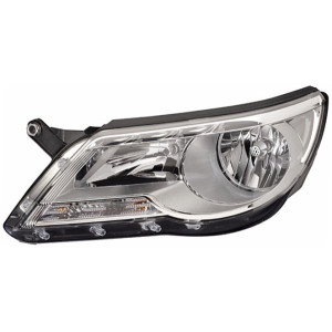 Headlight Right for - HELLA 1ED 247 038-221