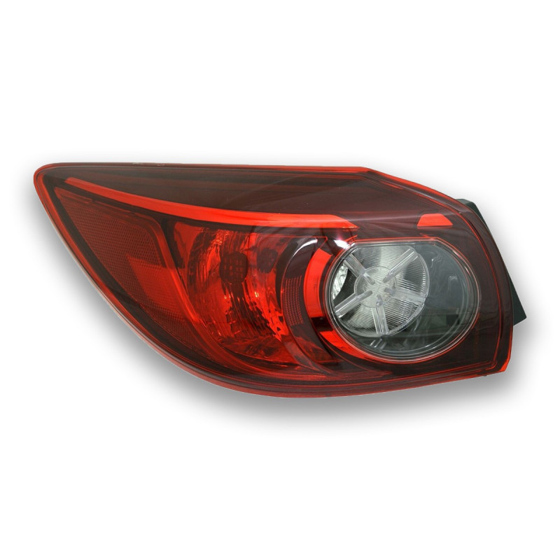 Lampa Tylna Lewa dla Mazda 3 III Hatchback (2013-2016) TYC 11-14096-05-2