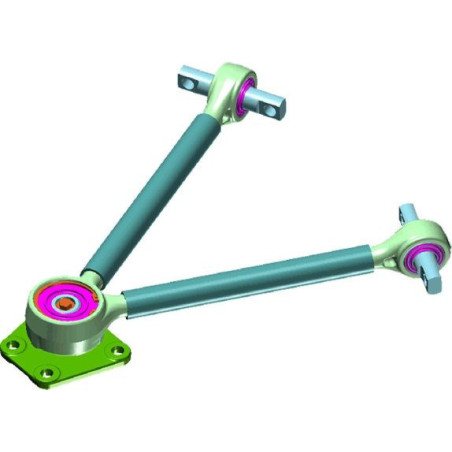 LEMFÖRDER 42287 01 Braccio oscillante posteriore per
