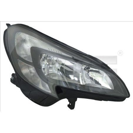 Headlight Right for - TYC 20-15017-05-2