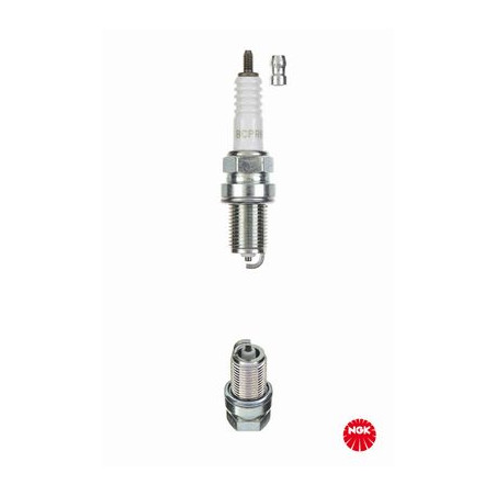 NGK 6129 BCPR6E Bougie d'allumage pour Escort Sierra Y10 800 Scorpio XJ Panda Bluebird Orion Punto