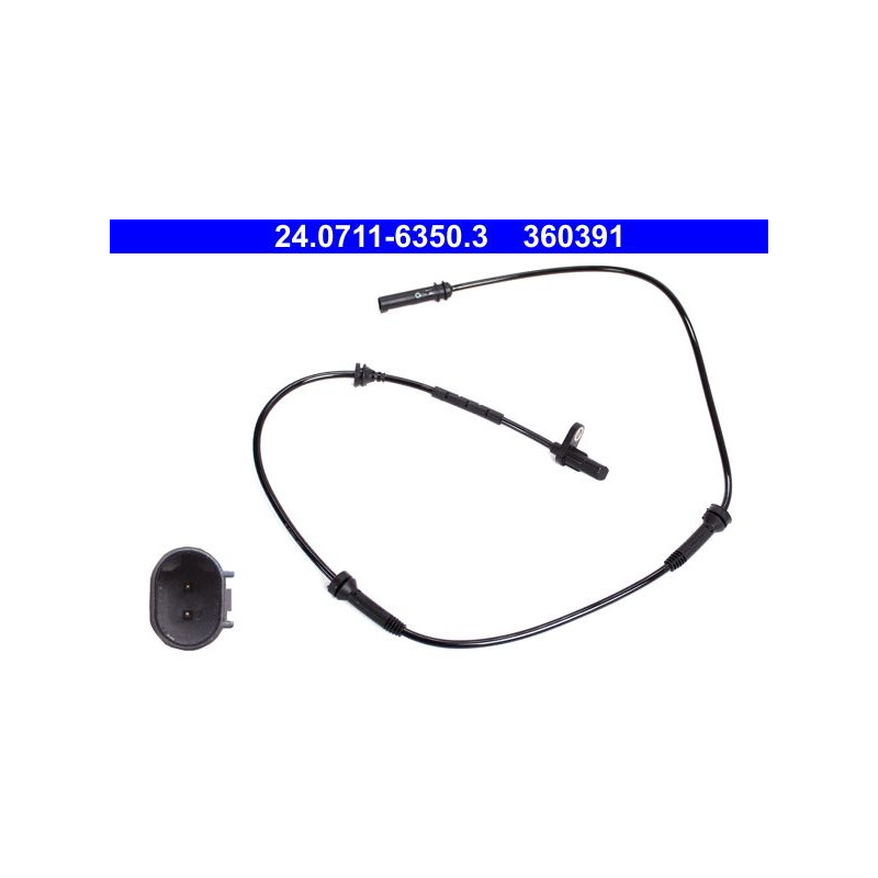 ATE 24.0711-6350.3 Capteur ABS vitesse de roue avant pour BMW X3 X4