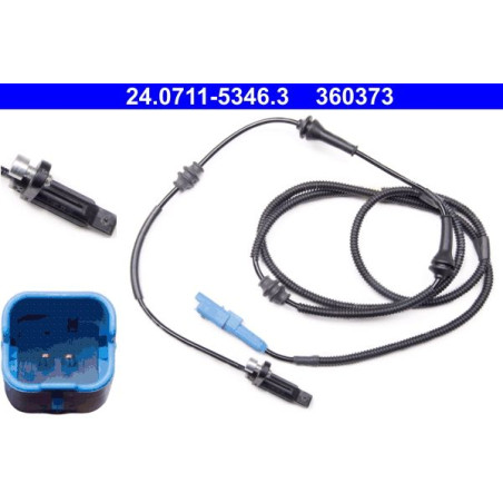 ATE 24.0711-5346.3 Sensore ABS numero giri ruota posteriore per Peugeot 508