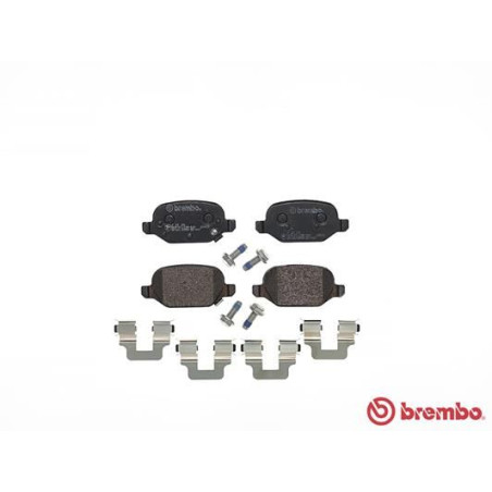 BREMBO P 23 151 Brzdové platničky zadné pre Panda 500X 500