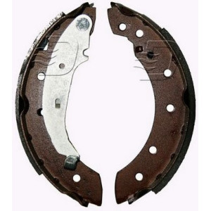 DENCKERMANN B120093 Juego de zapatas de frenos trasero para 306 Clio Xsara ZX Thalia 206