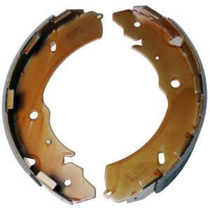 DENCKERMANN B120175 Sada brzdových čelistí zadní pro Mitsubishi L 200