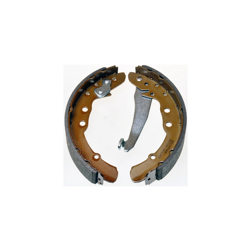 DENCKERMANN B120160 Kit ganasce freno posteriore per 100 Caddy Passat 80 Golf Inca Jetta