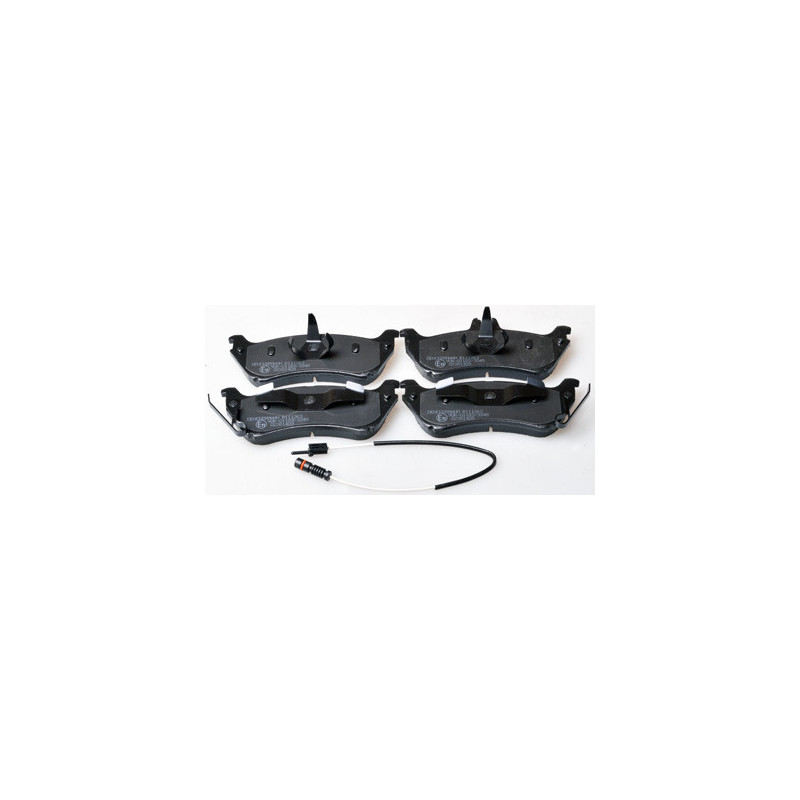 DENCKERMANN B111263 Bremsbeläge Hinten für Mercedes M