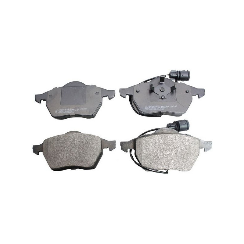 DENCKERMANN B110047 Brake Pads Set Front for Audi A6 100
