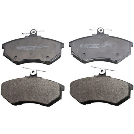 DENCKERMANN B110036 Pastillas de freno delantero para Audi 80 Coupe 90 A4 100