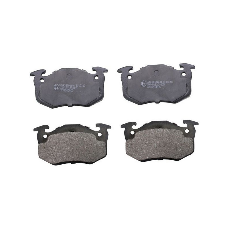 DENCKERMANN B110110 Brake Pads Set Front for Citroen BX