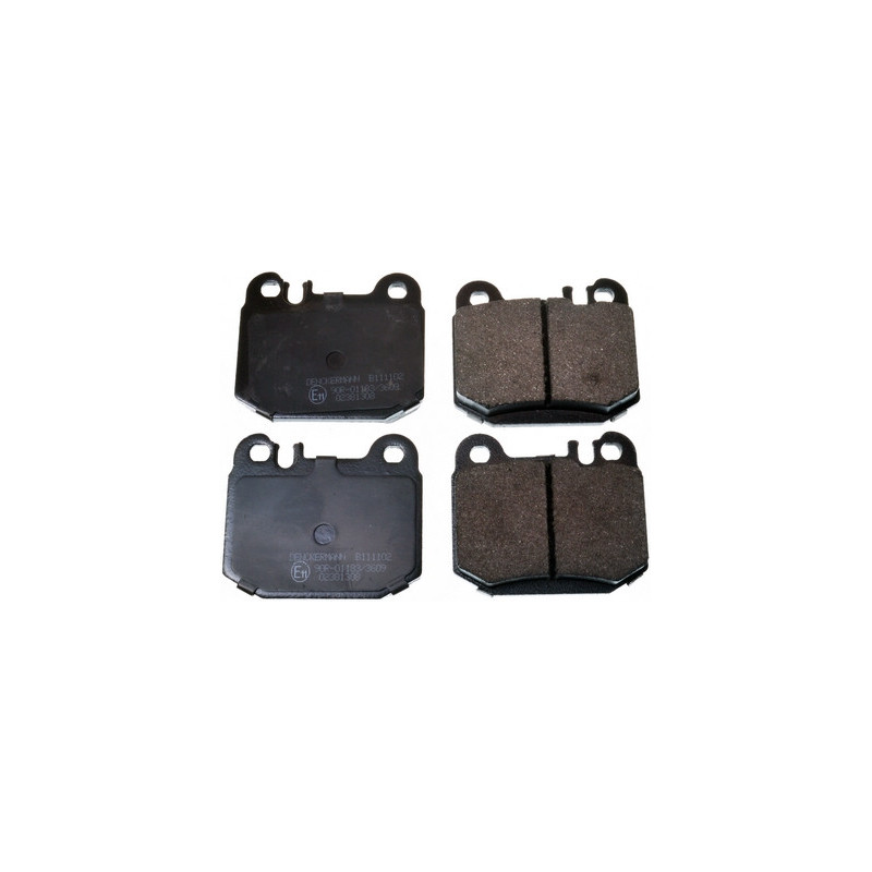 DENCKERMANN B111102 Bremsbeläge Hinten für Mercedes M