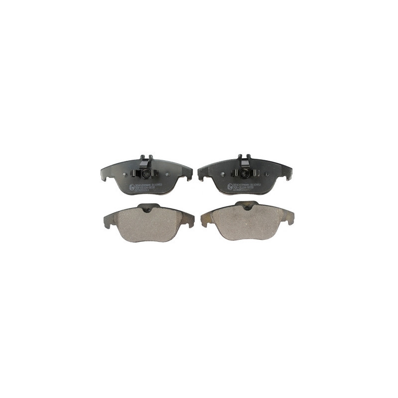 DENCKERMANN B110953 Pastillas de freno trasero para Mercedes C GLK E