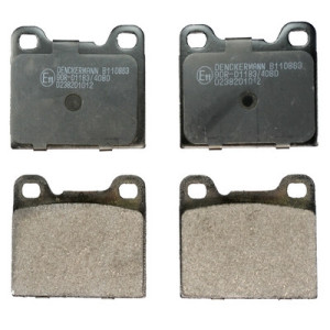 DENCKERMANN B110863 Plaquettes de frein arrière pour Volvo S70 V70 C70
