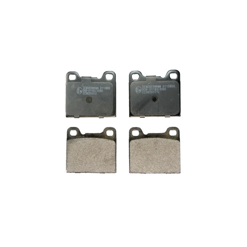DENCKERMANN B110863 Bremsbeläge Hinten für Volvo S70 V70 C70