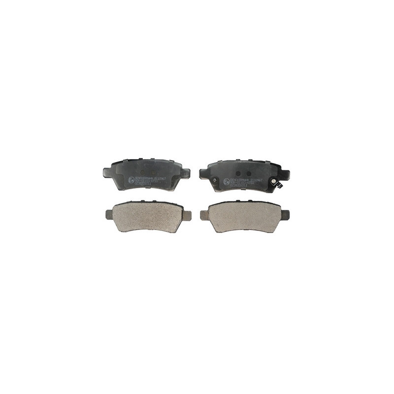 DENCKERMANN B110967 Bremsbeläge Hinten für Nissan Pathfinder