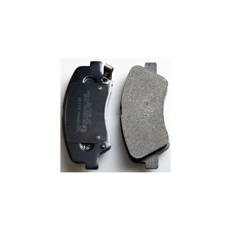 DENCKERMANN B111324 Plaquettes de frein avant pour Rio Accent