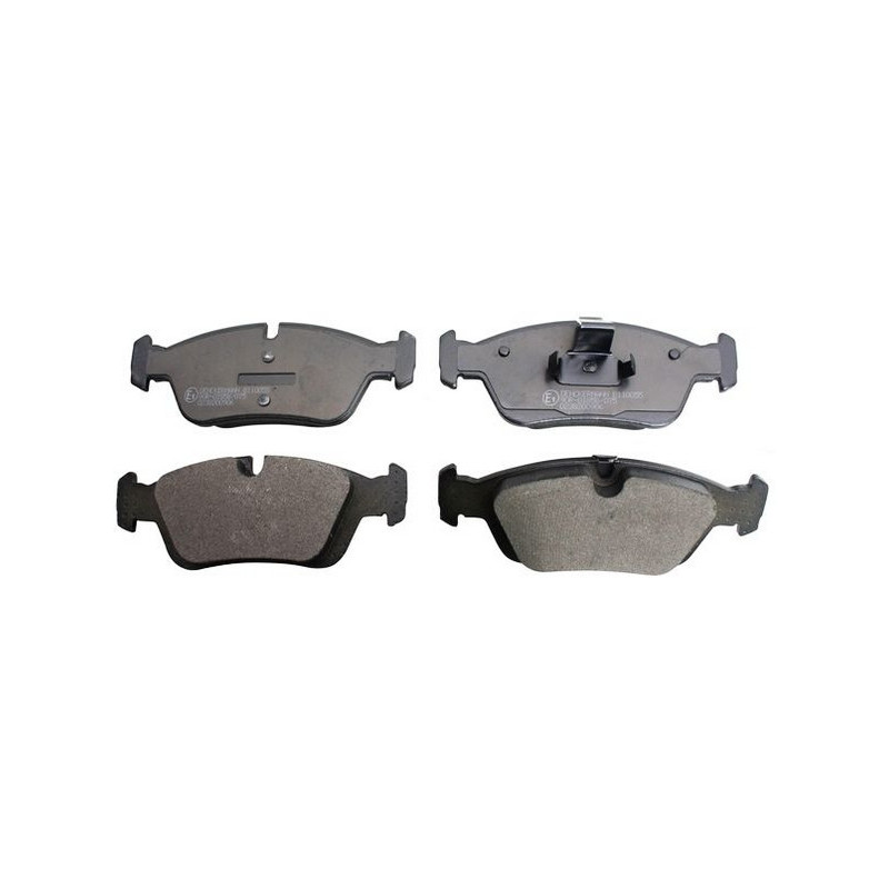 DENCKERMANN B110055 Brzdové platničky predný pre BMW 3 Z3 Z4