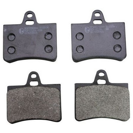 DENCKERMANN B110104 Plaquettes de frein arrière pour Citroen C5