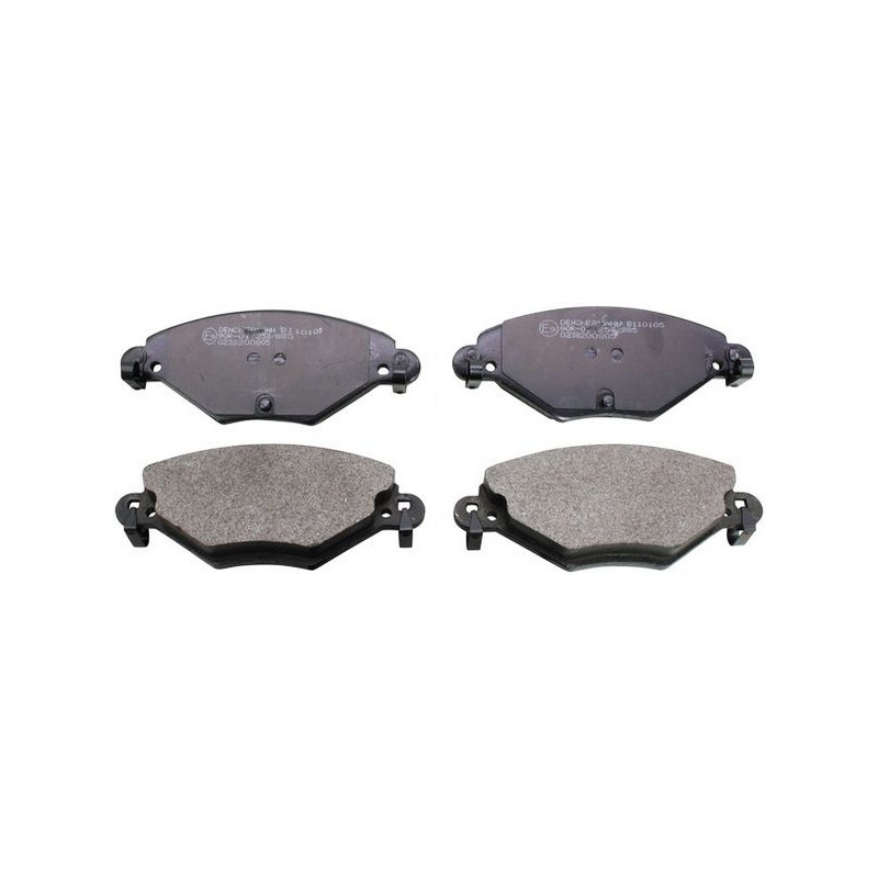 DENCKERMANN B110105 Klocki hamulcowe przód dla Citroen C5