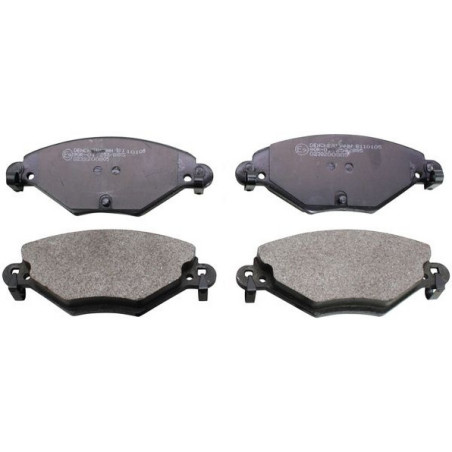 DENCKERMANN B110105 Brzdové platničky predný pre Citroen C5