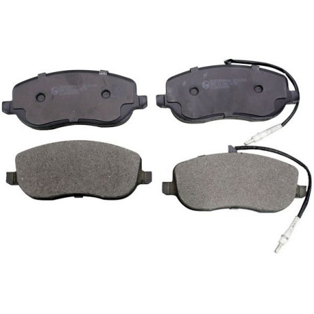 DENCKERMANN B110184 Brzdové platničky predný pre Expert Scudo JUMPY 807 C8