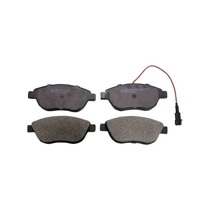 DENCKERMANN B110186 Pastiglie freno anteriore per Doblo Combo Stilo Multipla 500