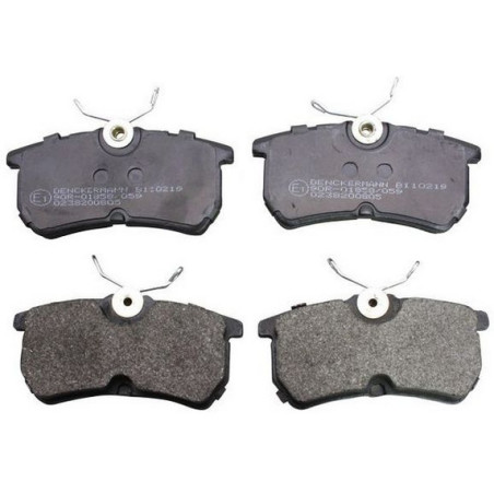 DENCKERMANN B110219 Klocki hamulcowe tył dla Ford Focus Fiesta