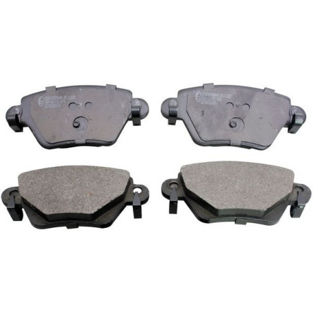 DENCKERMANN B110228 Brzdové platničky zadný pre Mondeo X-Type Kangoo