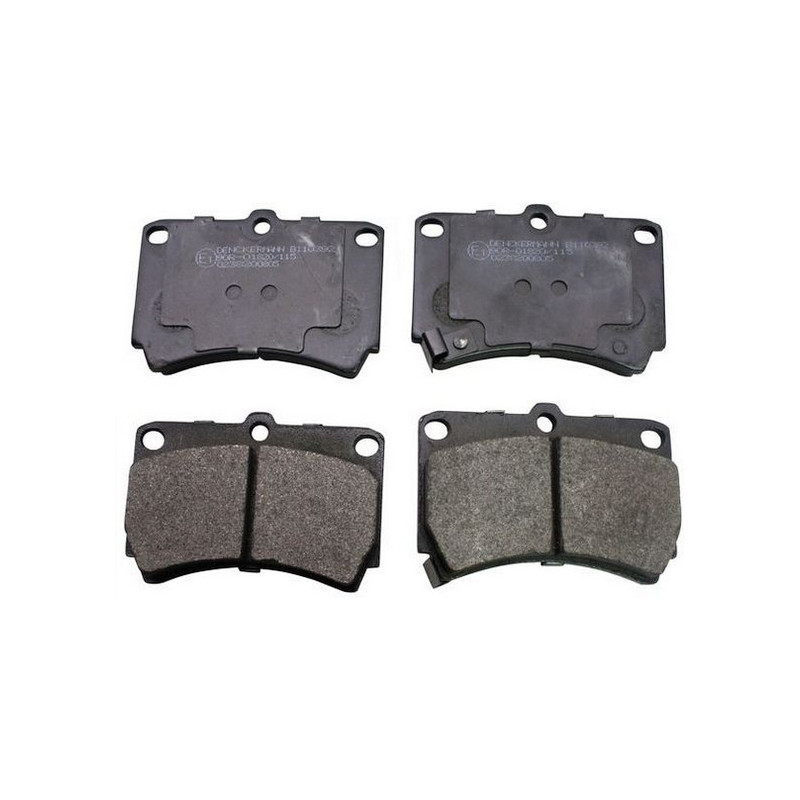 DENCKERMANN B110392 Pastillas de freno delantero para FAMILIA 323 C P Rio Demio