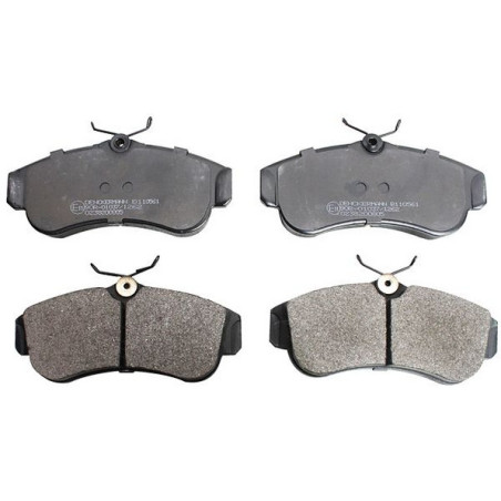 DENCKERMANN B110561 Brake Pads Set Front for Nissan Primera Almera