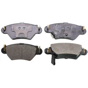 DENCKERMANN B110575 Brzdové platničky zadný pre Opel Astra G Classic Zafira