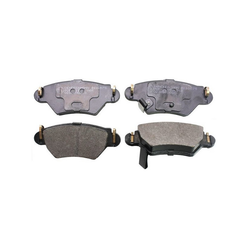 DENCKERMANN B110575 Klocki hamulcowe tył dla Opel Astra G Classic Zafira