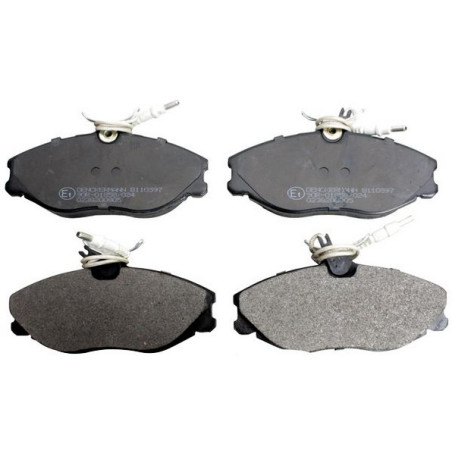 DENCKERMANN B110597 Brake Pads Set Front for 406 Xsara 306 ZX