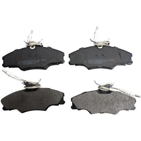 DENCKERMANN B110604 Brake Pads Set Front for Peugeot 406