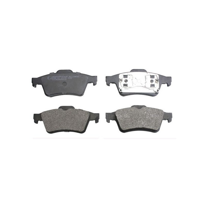 DENCKERMANN B110650 Pastillas de freno trasero para Laguna Megane Primera Espace