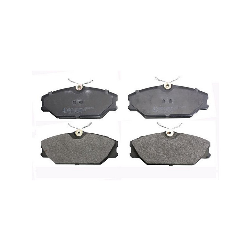 DENCKERMANN B110653 Pastiglie freno anteriore per Megane Scenic Laguna Clio