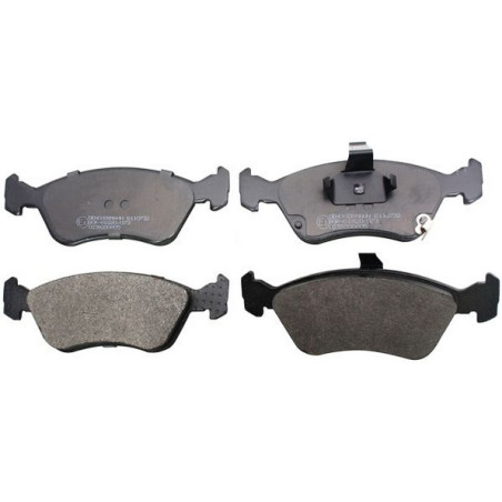 DENCKERMANN B110732 Brzdové platničky predný pre Toyota Avensis