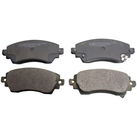 DENCKERMANN B110755 Brzdové platničky predný pre Toyota Corolla