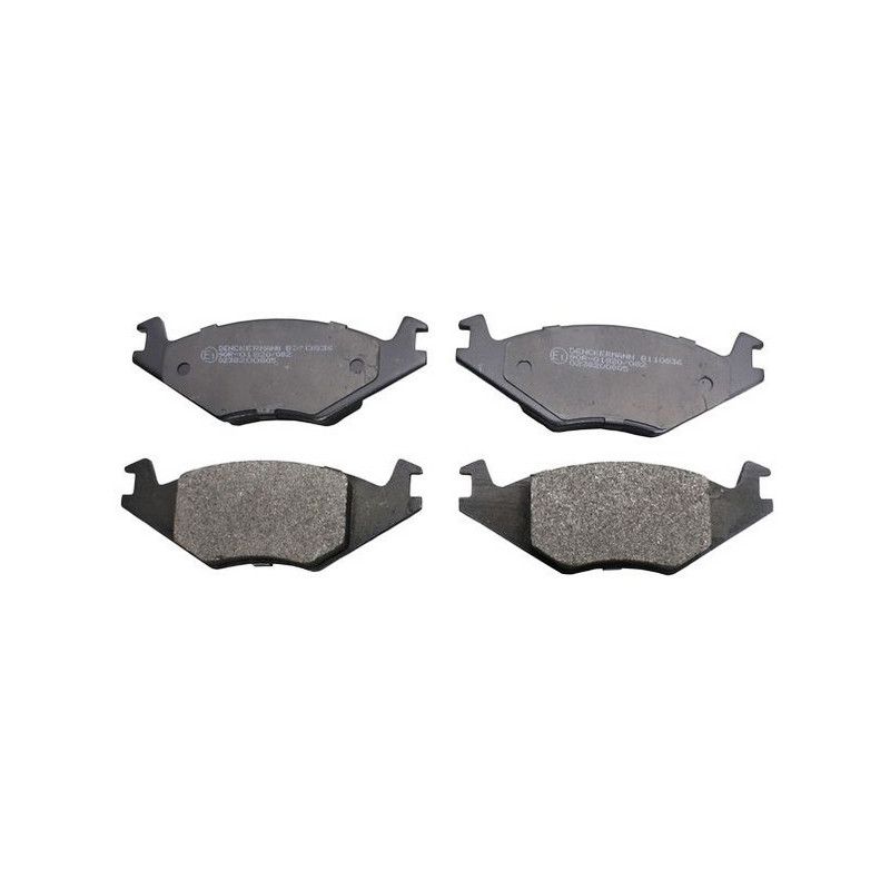 DENCKERMANN B110836 Plaquettes de frein avant pour Golf Derby Jetta Ibiza Polo