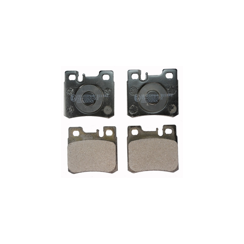 DENCKERMANN B110862 Plaquettes de frein arrière pour Mercedes 124 E C SL CLK SLK